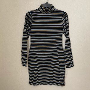 2/$12 NWT Wild Fable Striped Turtle Neck Dress
